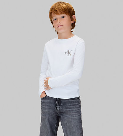 Calvin Klein Blouse - Chest Monologue - Bright White