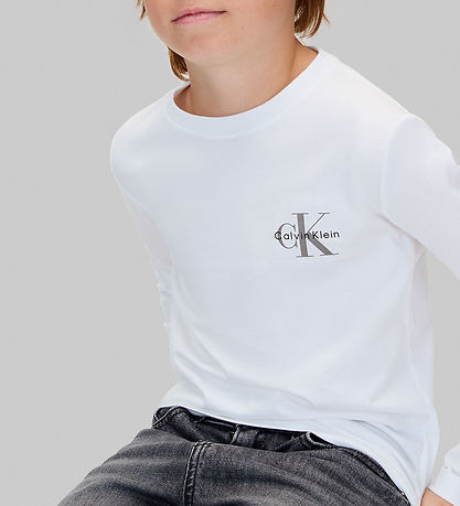 Calvin Klein Blouse - Chest Monologue - Bright White