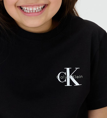 Calvin Klein T-Shirt - Brust-Monologo - CK Black