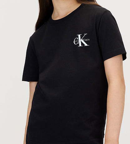 Calvin Klein T-Shirt - Brust-Monologo - CK Black