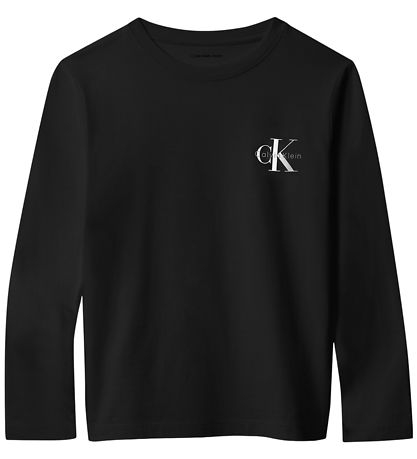 Calvin Klein Blouse - Chest Monologue - Ck Black