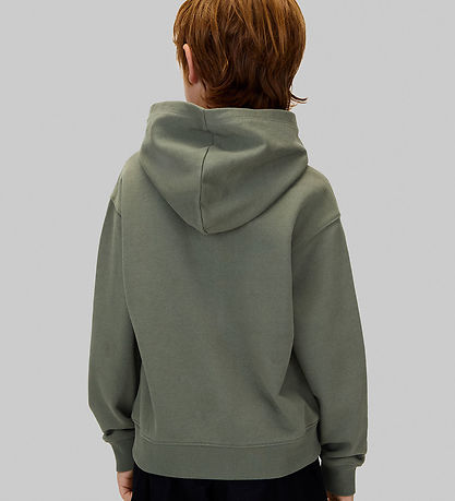 Calvin Klein Hoodie - Color Logo - Thyme Green