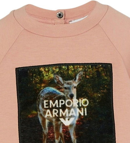 Emporio Armani Peysa - Mahogany Rose