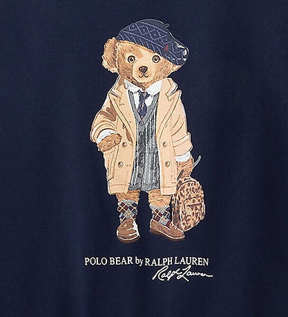 Polo Ralph Lauren Sweatshirt - Refined Navy w. Soft Toy