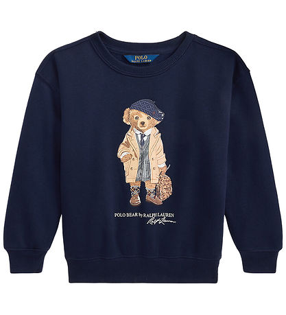 Polo Ralph Lauren Sweatshirt - Refined Navy w. Soft Toy