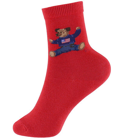 Polo Ralph Lauren Strumpor - 3-pack - Vit/Marinblå/Röd