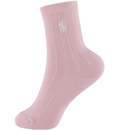 Polo Ralph Lauren Socks - 3-Pack - White/Navy/Pink