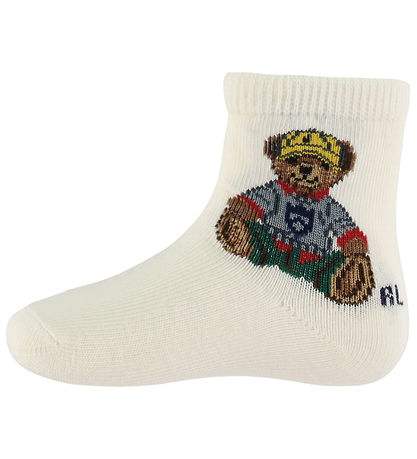 Polo Ralph Lauren Sokken - 3-pack - Wit/Navy/Groen