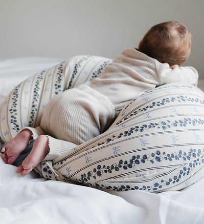 That's Mine Nursing Pillow - Moon - Bell Flower