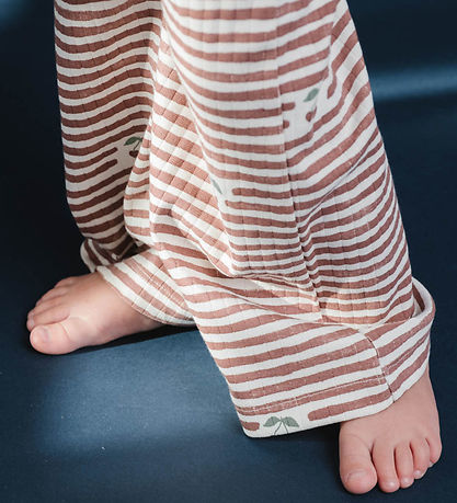 That's Mine Trousers - Rib - Juliane - Love Berry Stripe