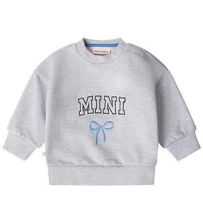 That's Mine Sweatshirt - Alpha - Mini/Blue Bow