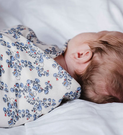 That's Mine Baby Swaddle - 120x120 cm - Jana Swøb - Blue Bells