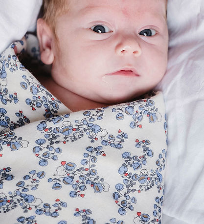 That's Mine Baby Swaddle - 120x120 cm - Jana Swøb - Blue Bells