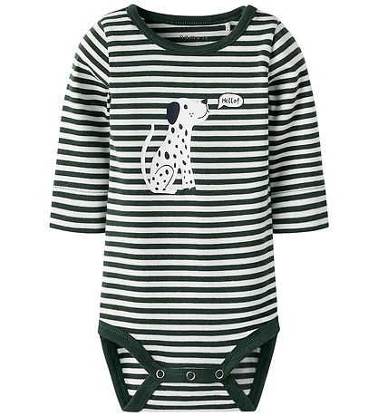 Name It Bodysuit l/s - NbmKian - Cloud Dancer/Deep Front