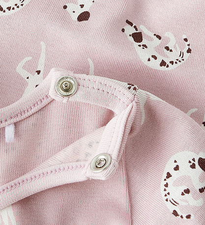 Name It Bodysuit l/s - NbfKilas - Bleached Mauve/Cloud Dancer