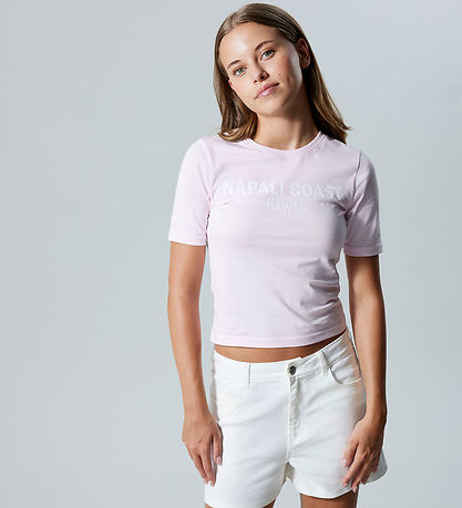 LMTD T-Shirt - NlfFaca - Roze Tulle