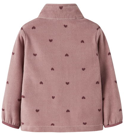 Name It Fleece Jacket - NmnSpektra - Woodrose