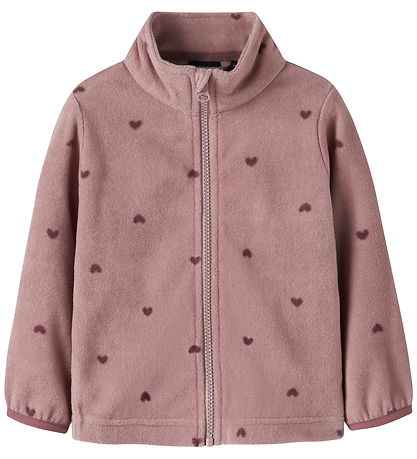 Name It Fleece Jacket - NmnSpektra - Woodrose