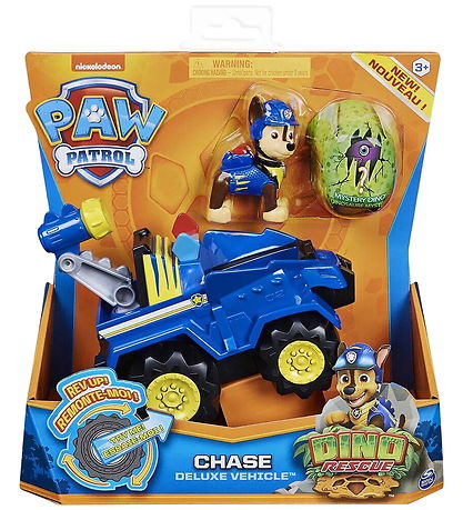 Paw Patrol Speelgoedauto - Dino Redding - Achtervolging