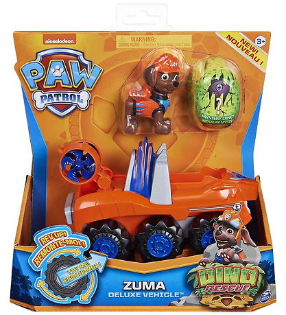 Paw Patrol Toy Car - Dino Rescue - Zuma