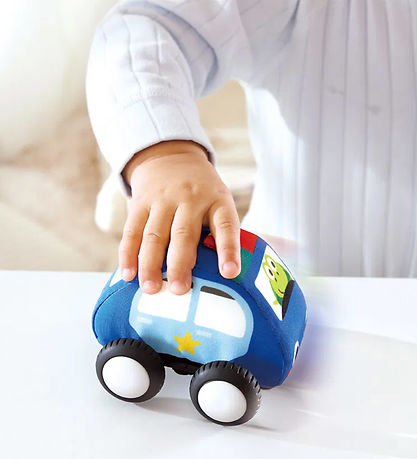 Hape Cars - Pull-Back Plush Car Set - 4-Pack