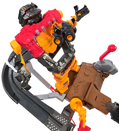 Monster Jam Play Set - 1:64 Smash & Bash Smashbot Playset