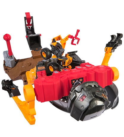 Monster Jam Play Set - 1:64 Smash & Bash Smashbot Playset