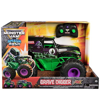 Monster Jam Remote Controlled Truck - 1:15 - Smash & Bash Grave 