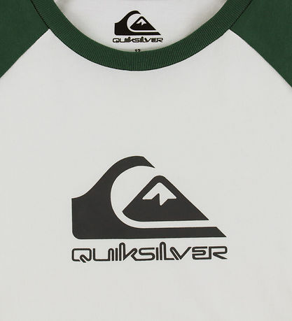 Blouse Quiksilver - EV Omni Logo Raglan - Blanc comme neige