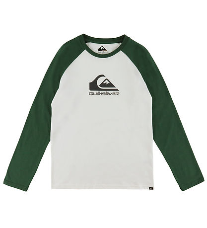 Blouse Quiksilver - EV Omni Logo Raglan - Blanc comme neige