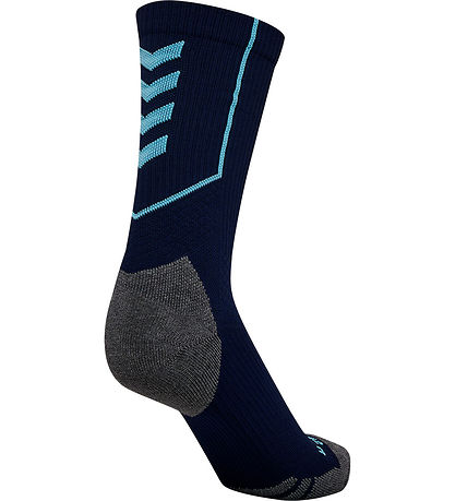 Hummel Æfingarsokkar - hmlPRO - Marine/Blue Fish