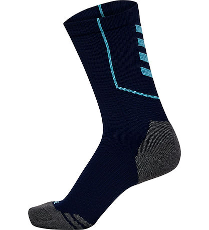 Hummel Æfingarsokkar - hmlPRO - Marine/Blue Fish