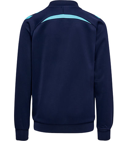 Hummel Blouse - hmlLEAD - w.Zipper - Marine/Blue Fish