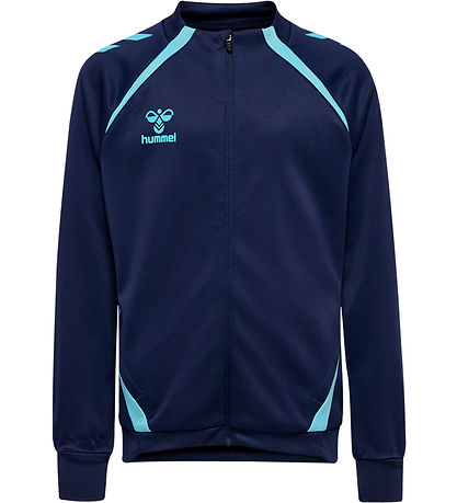 Hummel Blouse - hmlLEAD - w.Zipper - Marine/Blue Fish