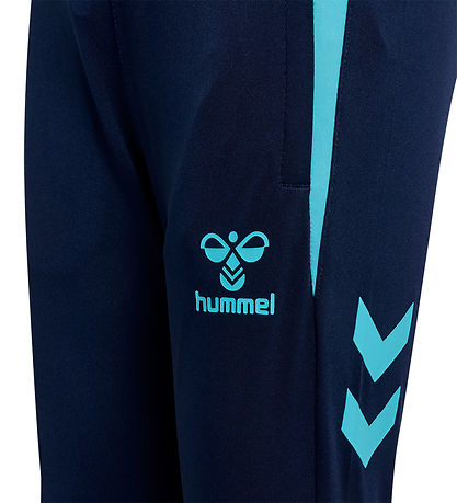 Hummel Trainingshose - hmlLEAD - Marine/Blue Fish