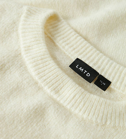 LMTD T-shirt - Knitted - NlfLodet - Antique White