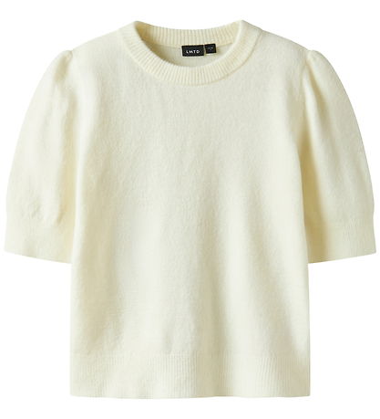 LMTD T-shirt - Knitted - NlfLodet - Antique White