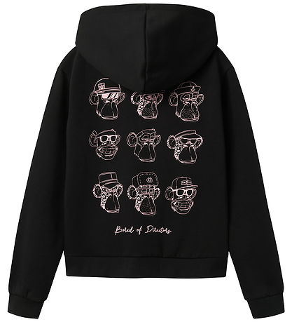 LMTD Kapuzenpullover - NlfAbrosa Boredofd - Black