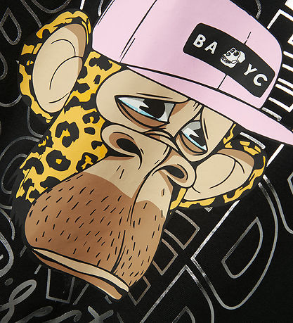 LMTD T-shirt - NlfAbrina Boredofd - Black