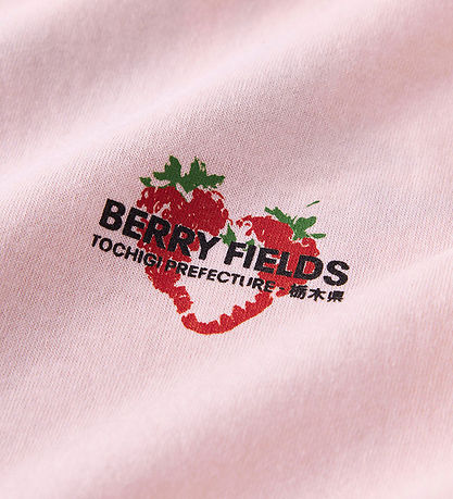LMTD T-shirt - NlfBerry - Crystal Pink/Strawberry