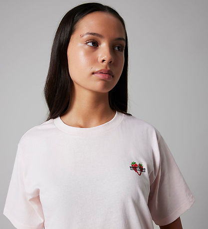 LMTD T-shirt - NlfBerry - Crystal Pink/Strawberry