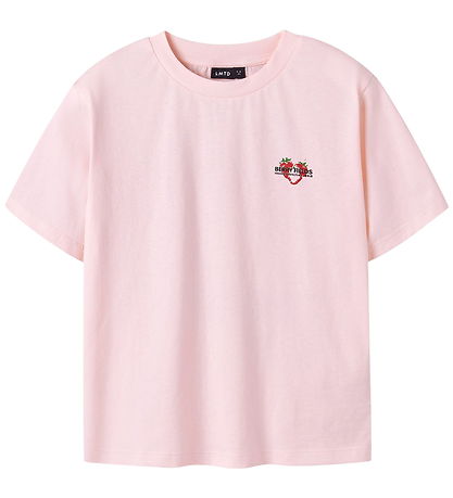 LMTD T-shirt - NlfBerry - Crystal Pink/Strawberry