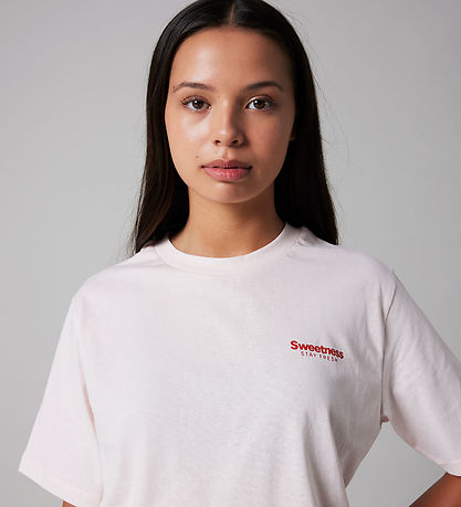 LMTD T-shirt - NlfCherry - Crystal Pink