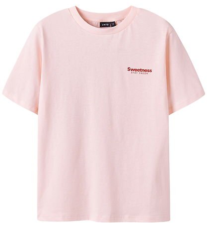 LMTD T-shirt - NlfCherry - Crystal Pink