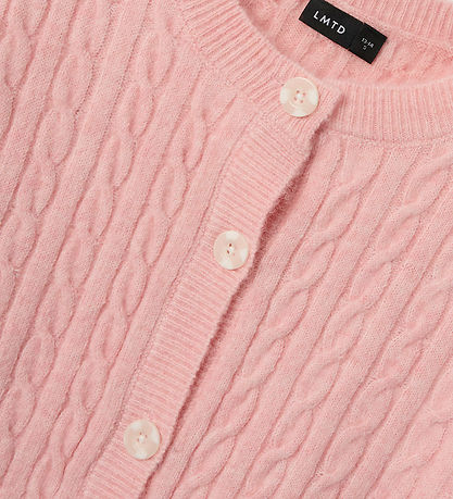 LMTD T-shirt - Knitted - NlfKave - Crystal Pink