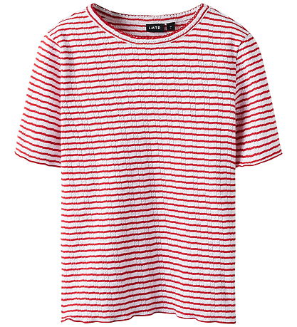 LMTD T-shirt - NlfSeher - Hibiscus/White