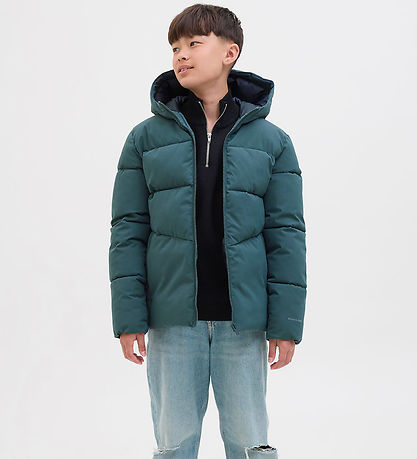Jack & Jones Puffer Jacket - JjGlobal - Orion Blue