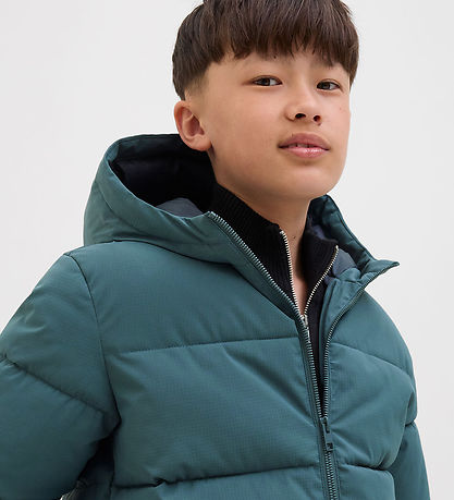 Jack & Jones Puffer Jacket - JjGlobal - Orion Blue