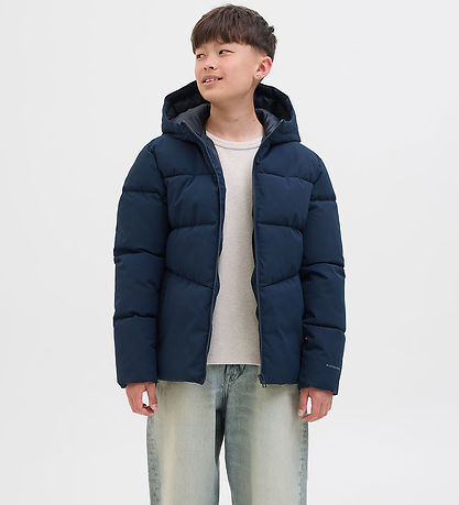Jack & Jones Puffer Jacket - JjGlobal - Sky Captain