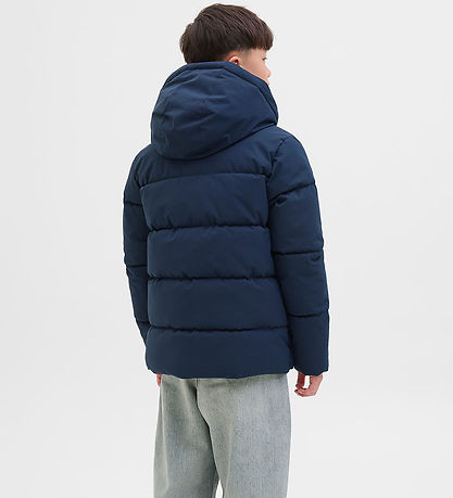 Jack & Jones Puffer Jacket - JjGlobal - Sky Captain